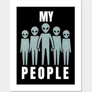 My People Posters and Art